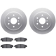 Purchase Top-Quality DYNAMIC FRICTION COMPANY - 4302-48040 - Rear Disc Brake Kit pa1