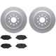 Purchase Top-Quality DYNAMIC FRICTION COMPANY - 4302-54108 - Rear Disc Brake Kit pa1