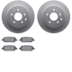 Purchase Top-Quality DYNAMIC FRICTION COMPANY - 4302-67035 - Rear Disc Brake Kit pa1