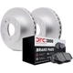 Purchase Top-Quality DYNAMIC FRICTION COMPANY - 4302-67058 - Ensembre de disques de frein arrière pa2