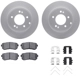 Purchase Top-Quality DYNAMIC FRICTION COMPANY - 4312-03024 - Rear Disc Brake Kit pa1