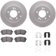 Purchase Top-Quality DYNAMIC FRICTION COMPANY - 4312-03024 - Rear Disc Brake Kit pa5