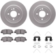 Purchase Top-Quality DYNAMIC FRICTION COMPANY - 4312-03064 - Rear Disc Brake Kit pa5
