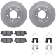 Purchase Top-Quality DYNAMIC FRICTION COMPANY - 4312-03065 - Rear Disc Brake Kit pa1