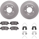 Purchase Top-Quality DYNAMIC FRICTION COMPANY - 4312-03065 - Rear Disc Brake Kit pa4