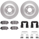 Purchase Top-Quality DYNAMIC FRICTION COMPANY - 4312-03070 - Rear Disc Brake Kit pa4