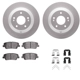 Purchase Top-Quality DYNAMIC FRICTION COMPANY - 4312-03073 - Rear Disc Brake Kit pa5