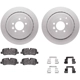 Purchase Top-Quality Rear Disc Brake Kit by DYNAMIC FRICTION COMPANY - 4312-11009 pa1