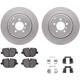 Purchase Top-Quality DYNAMIC FRICTION COMPANY - 4312-11017 - Disc Brake Kit pa1