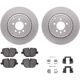 Purchase Top-Quality DYNAMIC FRICTION COMPANY - 4312-11018 - Disc Brake Kit pa2