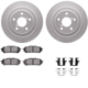 Purchase Top-Quality DYNAMIC FRICTION COMPANY - 4312-13022 - Rear Disc Brake Kit pa5