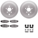 Purchase Top-Quality DYNAMIC FRICTION COMPANY - 4312-13027 - Rear Disc Brake Kit pa5