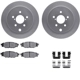 Purchase Top-Quality DYNAMIC FRICTION COMPANY - 4312-13029 - Rear Disc Brake Kit pa1