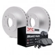 Purchase Top-Quality DYNAMIC FRICTION COMPANY - 4312-21030 - Rear Disc Brake Kit pa1