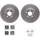 Purchase Top-Quality DYNAMIC FRICTION COMPANY - 4312-31090 - Rear Disc Brake Kit pa4