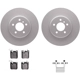 Purchase Top-Quality DYNAMIC FRICTION COMPANY - 4312-31091 - Rear Disc Brake Kit pa2