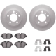 Purchase Top-Quality Rear Disc Brake Kit by DYNAMIC FRICTION COMPANY - 4312-32009 pa4