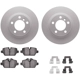 Purchase Top-Quality Rear Disc Brake Kit by DYNAMIC FRICTION COMPANY - 4312-32010 pa1