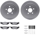 Purchase Top-Quality DYNAMIC FRICTION COMPANY - 4312-39002 - Rear Disc Brake Kit pa1