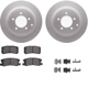 Purchase Top-Quality DYNAMIC FRICTION COMPANY - 4312-39009 - Rear Disc Brake Kit pa5
