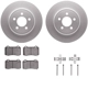 Purchase Top-Quality DYNAMIC FRICTION COMPANY - 4312-39014 - Rear Disc Brake Kit pa2