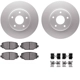 Purchase Top-Quality DYNAMIC FRICTION COMPANY - 4312-40039 - Rear Disc Brake Kit pa3