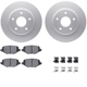 Purchase Top-Quality DYNAMIC FRICTION COMPANY - 4312-40041 - Rear Disc Brake Kit pa1