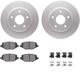 Purchase Top-Quality DYNAMIC FRICTION COMPANY - 4312-40041 - Rear Disc Brake Kit pa2