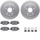 Purchase Top-Quality DYNAMIC FRICTION COMPANY - 4312-40042 - Rear Disc Brake Kit pa1