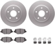 Purchase Top-Quality DYNAMIC FRICTION COMPANY - 4312-40042 - Rear Disc Brake Kit pa4