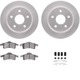 Purchase Top-Quality DYNAMIC FRICTION COMPANY - 4312-42006 - Disc Brake Kit pa1