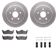Purchase Top-Quality DYNAMIC FRICTION COMPANY - 4312-42014 - Rear Disc Brake Kit pa5