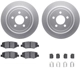 Purchase Top-Quality DYNAMIC FRICTION COMPANY - 4312-42020 - Rear Disc Brake Kit pa1