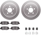 Purchase Top-Quality DYNAMIC FRICTION COMPANY - 4312-42020 - Rear Disc Brake Kit pa2