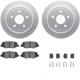 Purchase Top-Quality DYNAMIC FRICTION COMPANY - 4312-42021 - Rear Disc Brake Kit pa1