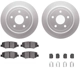 Purchase Top-Quality DYNAMIC FRICTION COMPANY - 4312-42021 - Rear Disc Brake Kit pa3