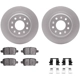 Purchase Top-Quality DYNAMIC FRICTION COMPANY - 4312-47046 - Rear Disc Brake Kit pa5