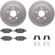 Purchase Top-Quality DYNAMIC FRICTION COMPANY - 4312-53005 - Rear Disc Brake Kit pa5