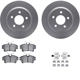 Purchase Top-Quality DYNAMIC FRICTION COMPANY - 4312-54028 - Rear Disc Brake Kit pa1