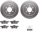 Purchase Top-Quality DYNAMIC FRICTION COMPANY - 4312-54066 - Rear Disc Brake Kit pa3