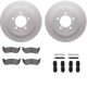 Purchase Top-Quality DYNAMIC FRICTION COMPANY - 4312-54068 - Rear Disc Brake Kit pa5