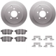 Purchase Top-Quality Rear Disc Brake Kit by DYNAMIC FRICTION COMPANY - 4312-54103 pa3