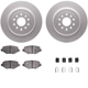 Purchase Top-Quality DYNAMIC FRICTION COMPANY - 4312-54108 - Rear Disc Brake Kit pa4