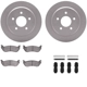 Purchase Top-Quality DYNAMIC FRICTION COMPANY - 4312-56002 - Rear Disc Brake Kit pa5