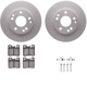 Purchase Top-Quality DYNAMIC FRICTION COMPANY - 4312-63012 - Brake Kit pa1