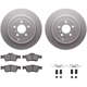 Purchase Top-Quality DYNAMIC FRICTION COMPANY - 4312-63058 - Rear Disc Brake Kit pa3