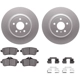 Purchase Top-Quality DYNAMIC FRICTION COMPANY - 4312-63072 - Rear Disc Brake Kit pa2