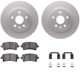 Purchase Top-Quality DYNAMIC FRICTION COMPANY - 4312-65016 - Rear Disc Brake Kit pa3