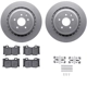 Purchase Top-Quality DYNAMIC FRICTION COMPANY - 4312-68009 - Rear Disc Brake Kit pa1