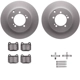 Purchase Top-Quality DYNAMIC FRICTION COMPANY - 4312-72024 - Rear Disc Brake Kit pa3